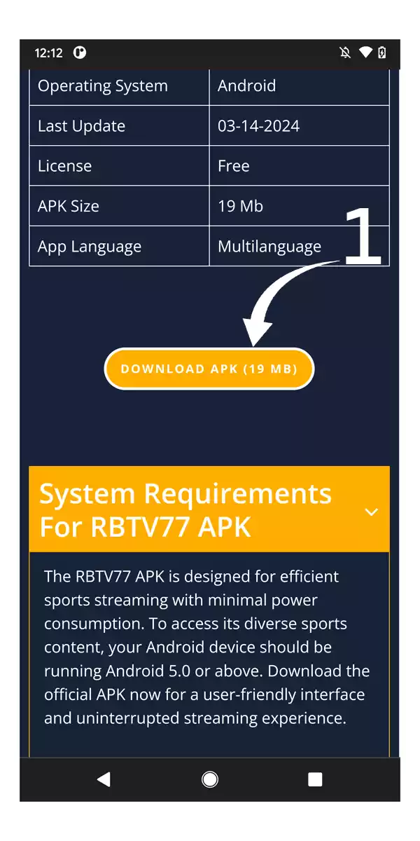 how to install apk step 1